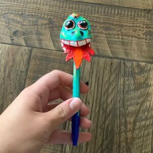 Consuela Handmade Mint Dragon Pen NWOT